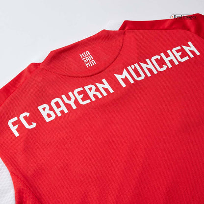UPAMECANO #2 Mens Bayern Munich Home Jersey 2025/26 - Player Version (Slim Fit)