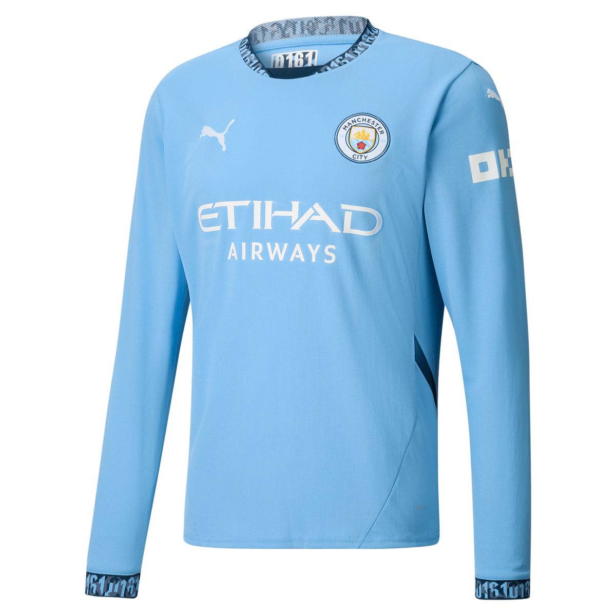 Puma Men's Manchester City FC Home Stadium Jersey Long Sleeve 24/25