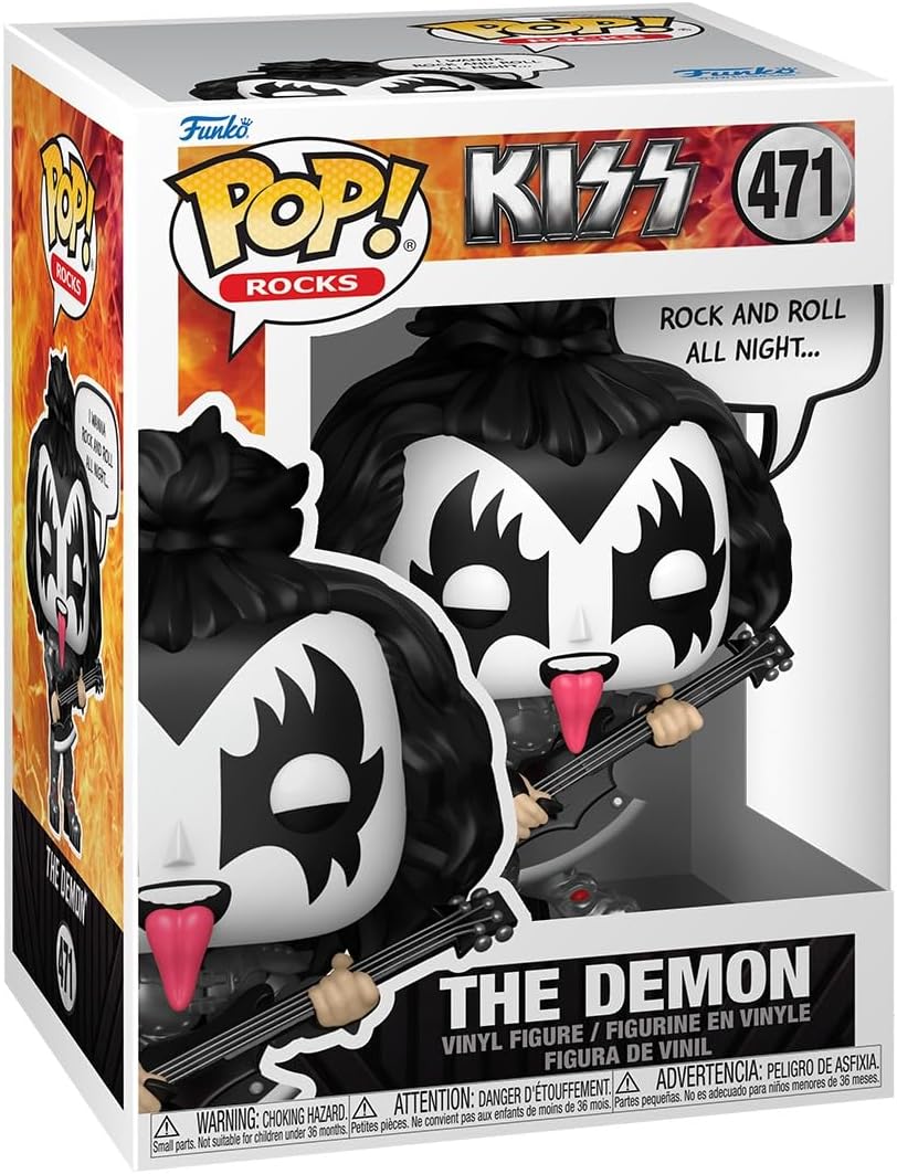 Pop! Vinyl/Kiss - The Demon (I Wanna Rock and Roll All Night!) [Toy]