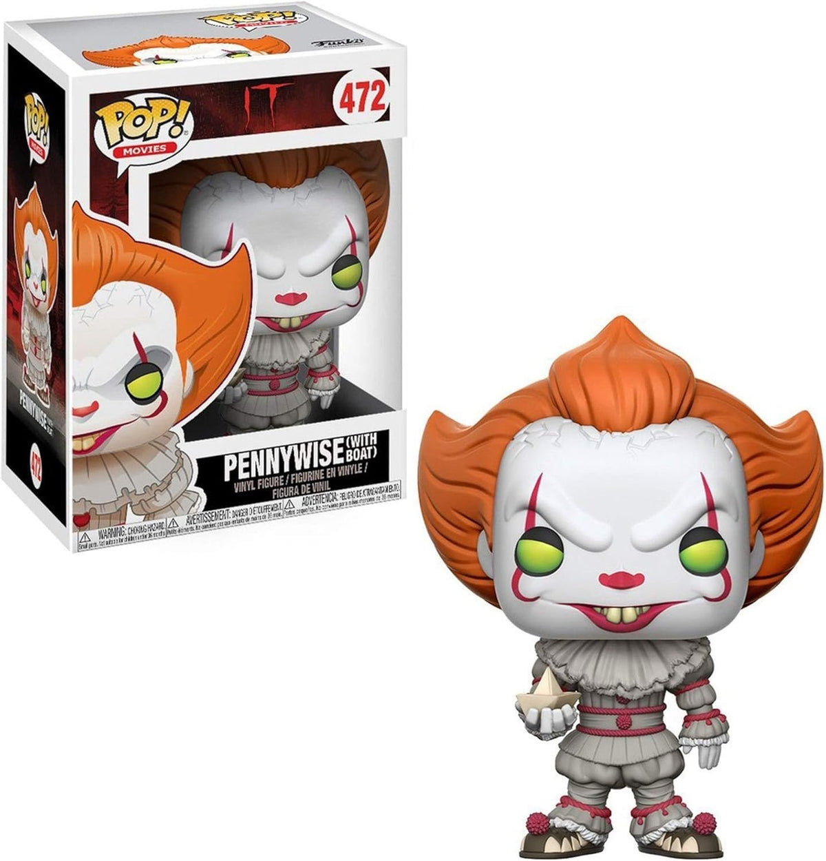 Pop! Vinyl/It - Pennywise (With Boat) [Toy]