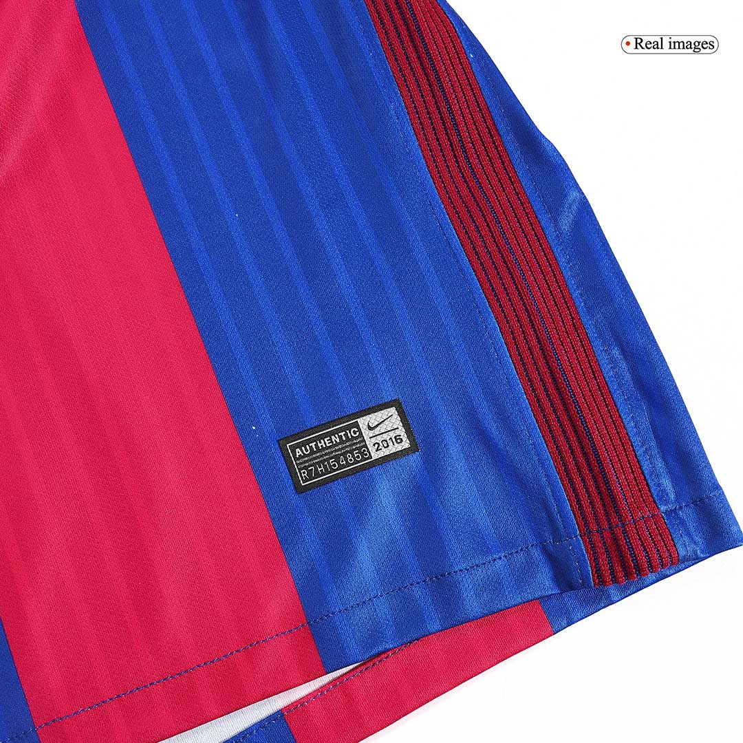Retro MESSI #10 2016/17 Mens Barcelona Home Jersey