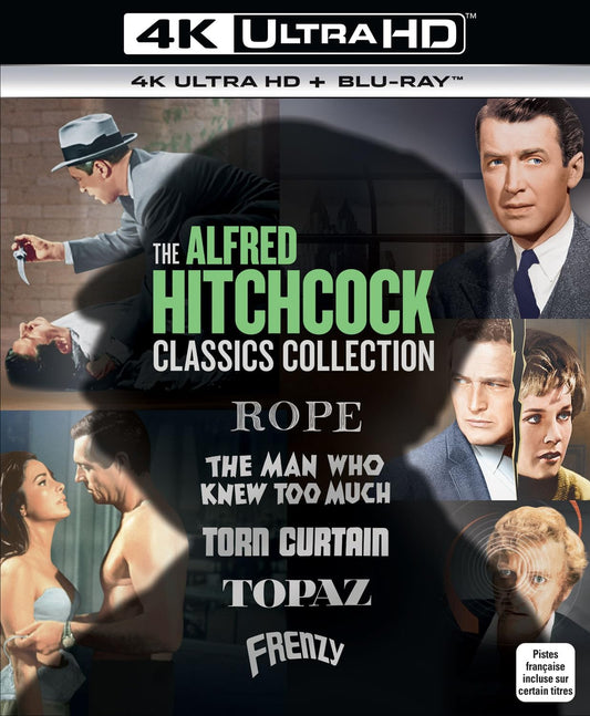 Alfred Hitchcock Classics Collection (4K-UHD + Bluray)