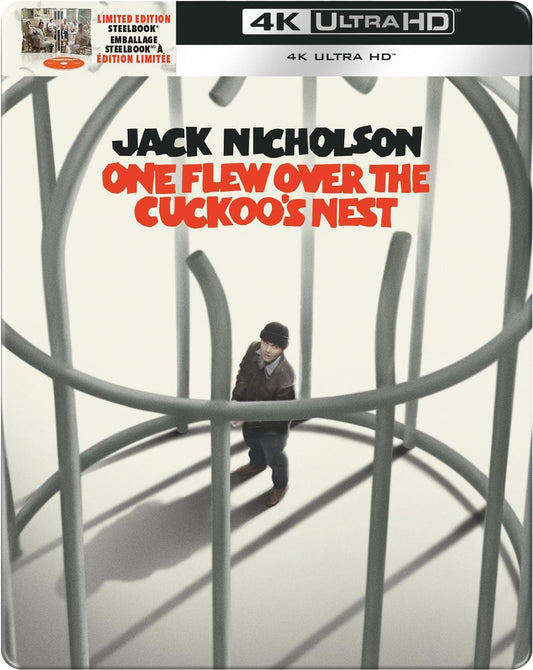 One Flew Over the Cuckoo's Nest (50th Anniversary 4K-UHD Steelbook) [BluRay]