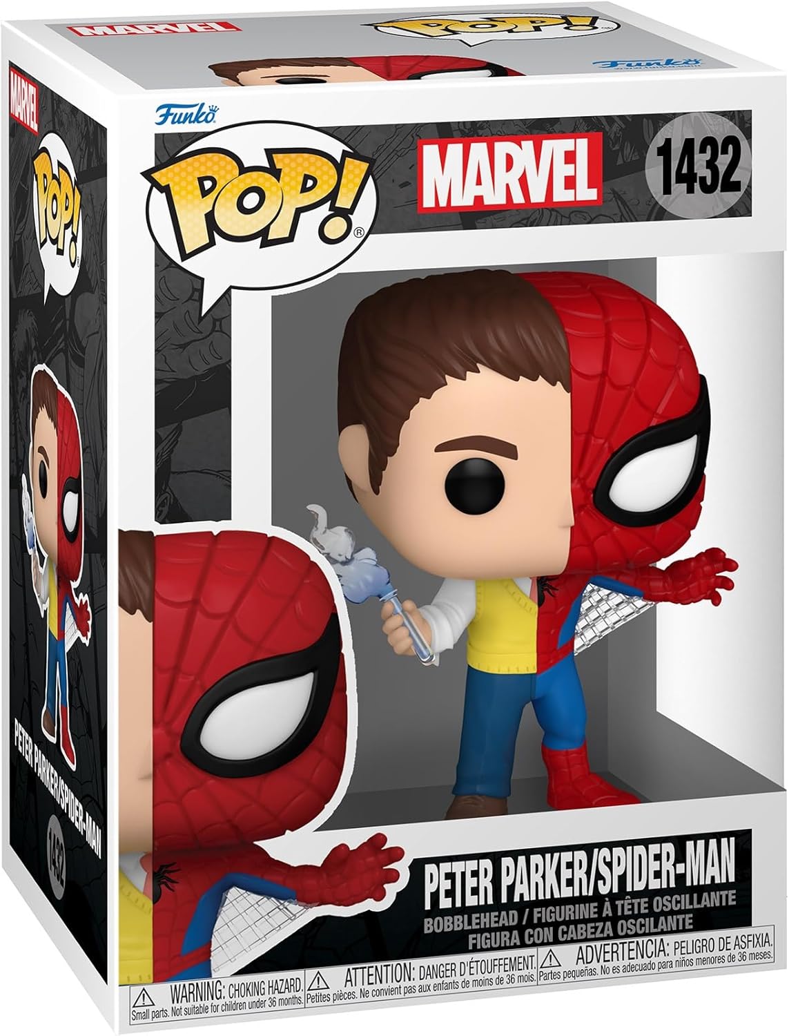 Pop! Vinyl/Split Peter Parker/Spider-Man [Toy]