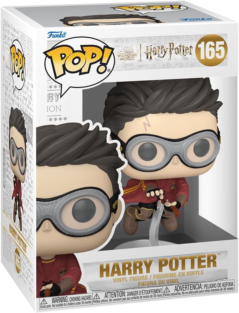 Pop! Vinyl/Harry Potter - Harry with Quidditch Broom [Toy]