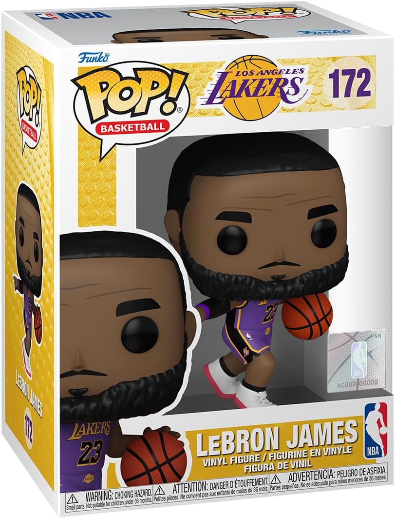 Pop! Vinyl/NBA Lakers - Lebron James (Purple) [Toy]