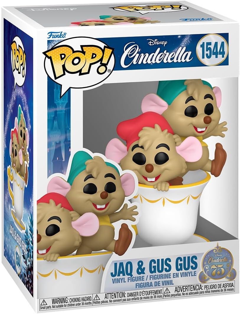Pop! Vinyl/Cinderella (75th Anniversary) - Jaq & Gus Gus [Toy]