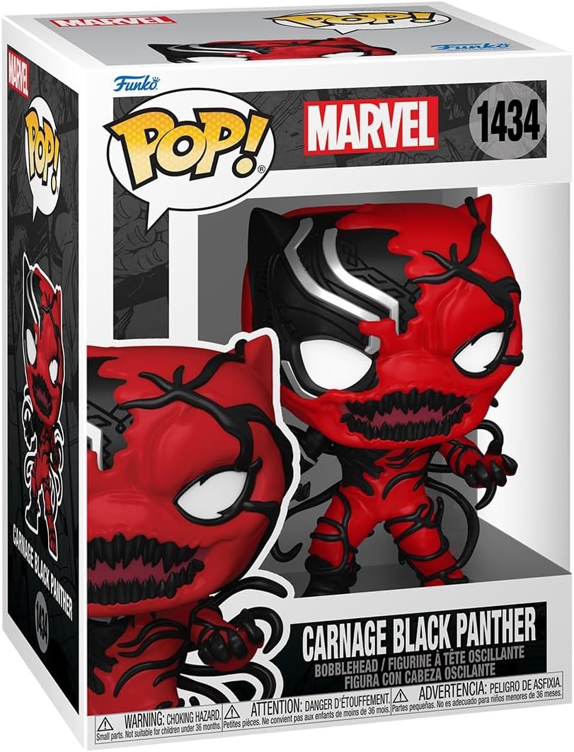 Pop! Vinyl/Marvel - Carnage Black Panther [Toy]