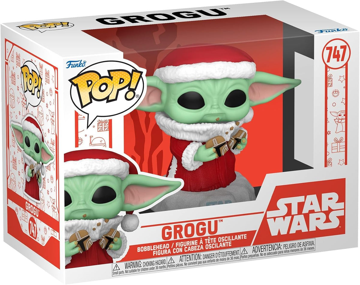 Pop! Vinyl/Holiday Mandalorian - Grogu w/ Cookies [Toy]