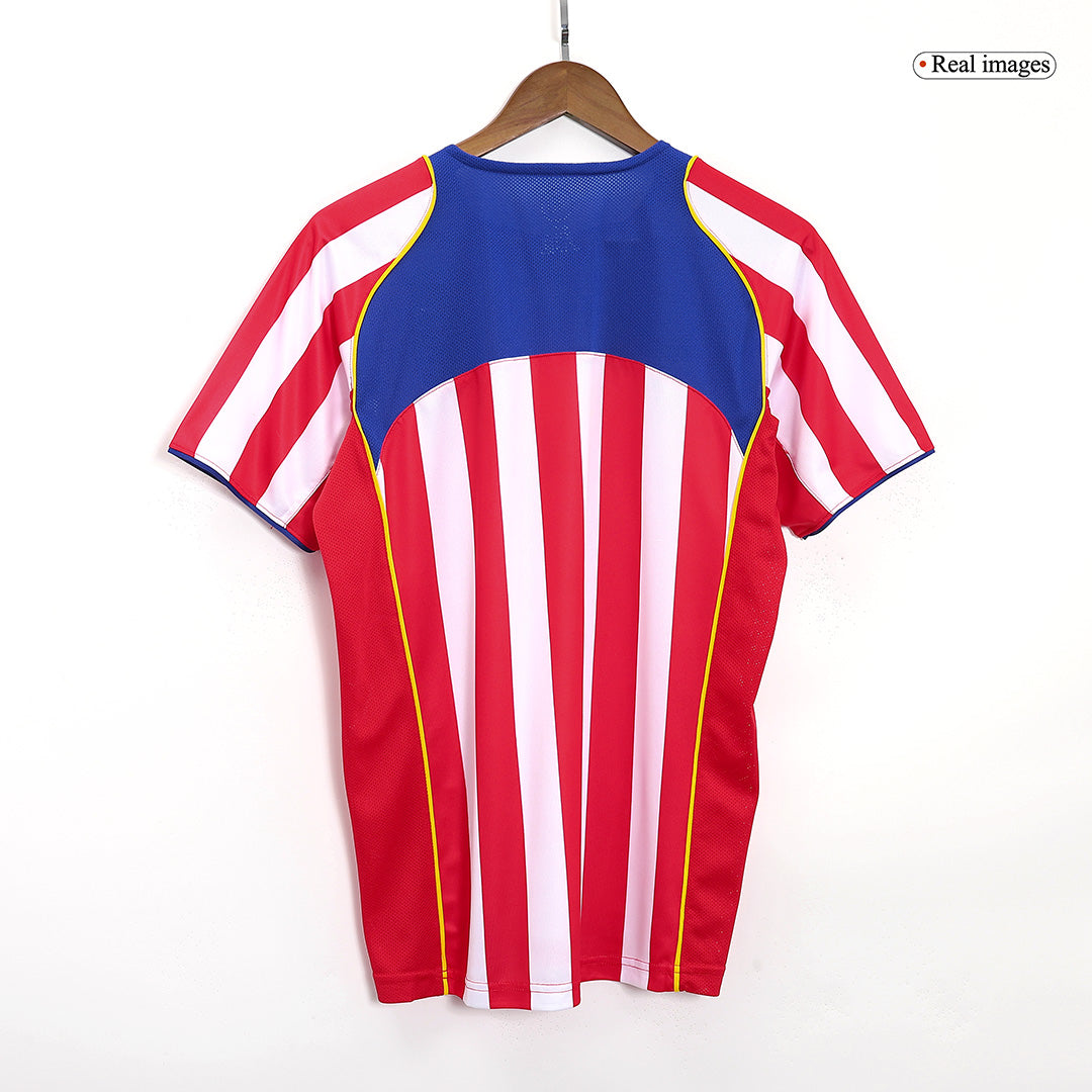 Retro 2004/05 Mens Atletico Madrid Home Jersey