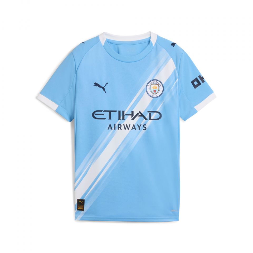 Puma Youth Manchester City FC Home Jersey 25/26