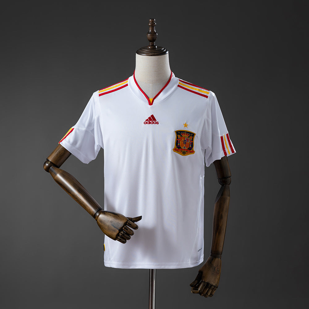 Spain Away Jersey 2011-12  Retro Football Kit Soccer Shirt
