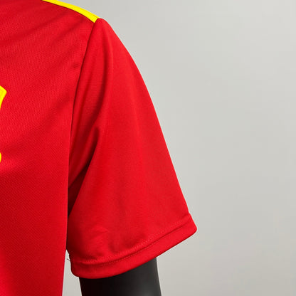 Retro Spain Jersey 2018 Home Football Kit Soccer Jersey