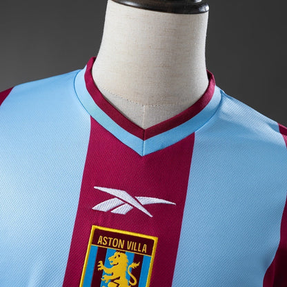 Retro Aston Villa Home Jersey 1999-00 Football Kit Soccer Jersey