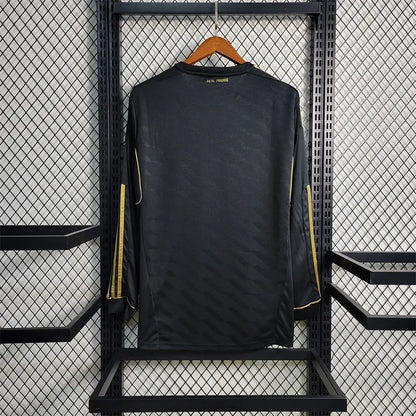 Real Madrid Jersey Away Kit 2011 2012 Retro Long Sleeves