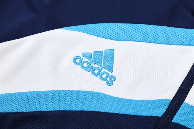 Retro Real Madrid Training Tracksuits 2009-10 Football Kit Soccer Jersey