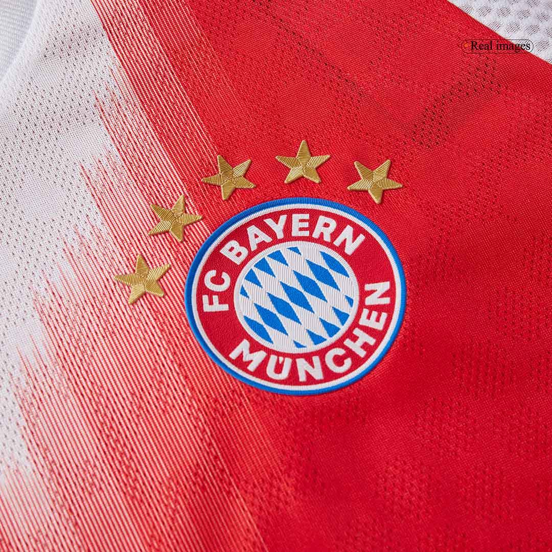 UPAMECANO #2 Mens Bayern Munich Home Jersey 2025/26 - Player Version (Slim Fit)
