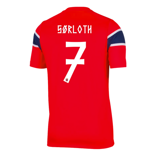 SØRLOTH #7 Mens Norway World Cup Home Jersey 2026