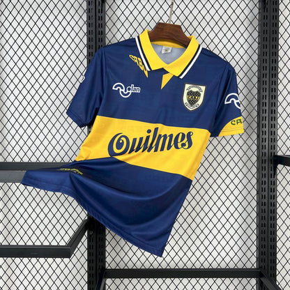 Retro Boca Juniors Jersey 1995-96 Home Football Kit Soccer Jersey