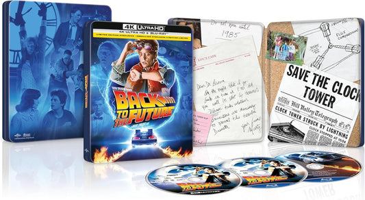 Back to the Future 40th Anniversary - Steelbook (4K-UHD) [BluRay]