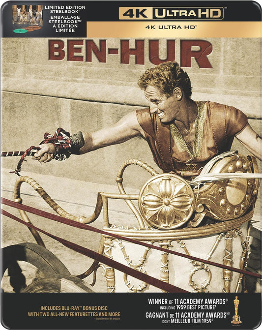Ben-Hur (1959) - Steelbook (4K-UHD) [BluRay]