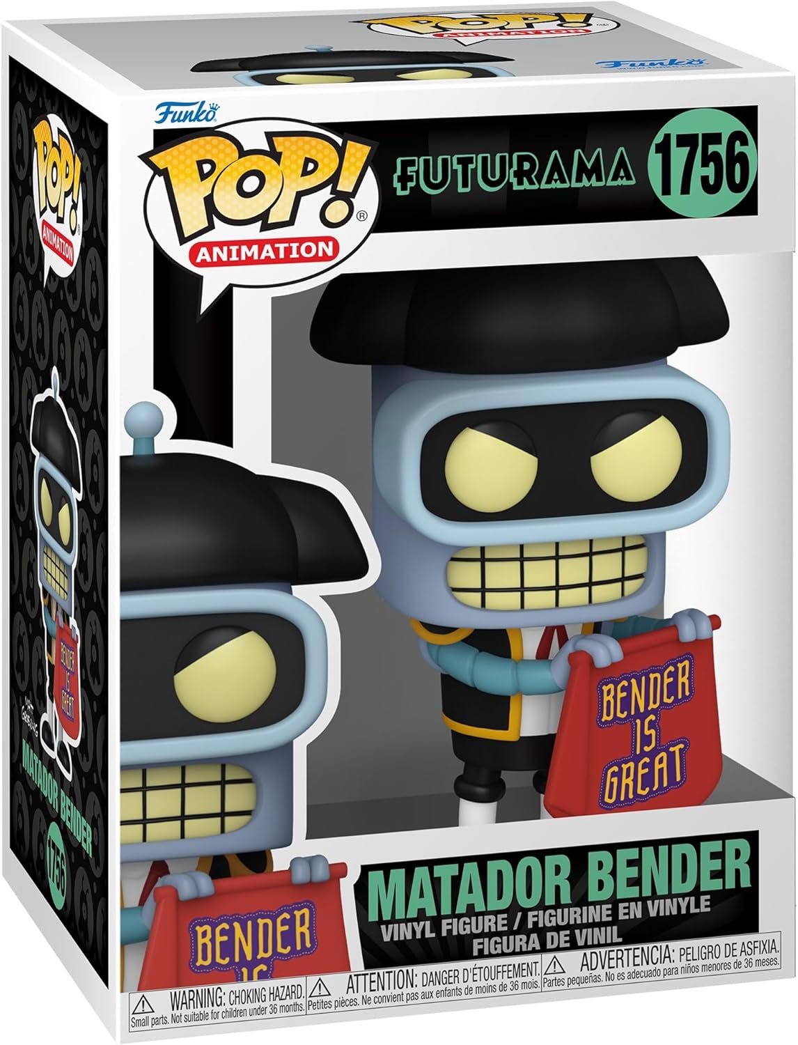 Pop! Vinyl/Futurama - Matador Bender [Toy]