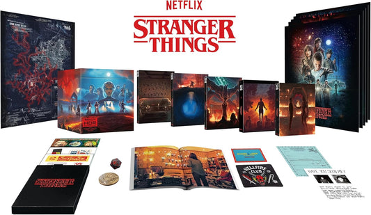 [Pre-Order] Stranger Things: The Complete Series (Deluxe 4K-UHD Edition) [BluRay]