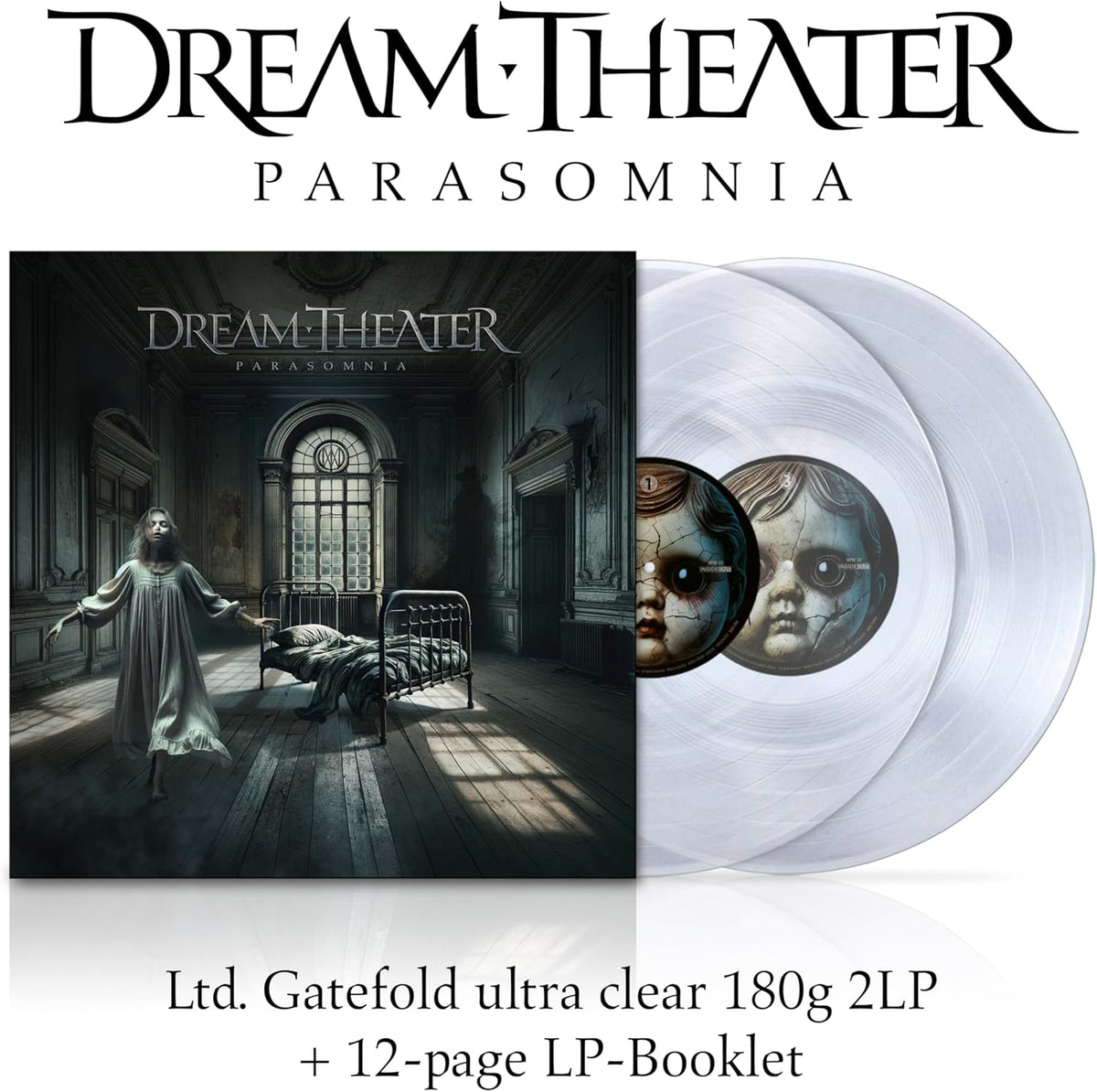 Dream Theater/Parasomnia (Limited Ultra Clear Vinyl) [LP]