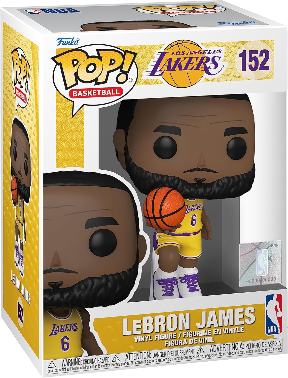 Pop! Vinyl/NBA Lakers - LeBron James (#6) [Toy]