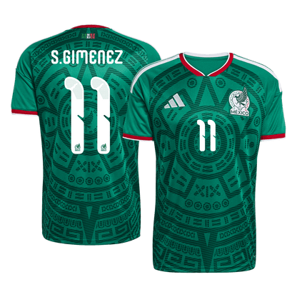 S.GIMENEZ #11 Mens Mexico World Cup Home Jersey 2026 [PREMIUM]