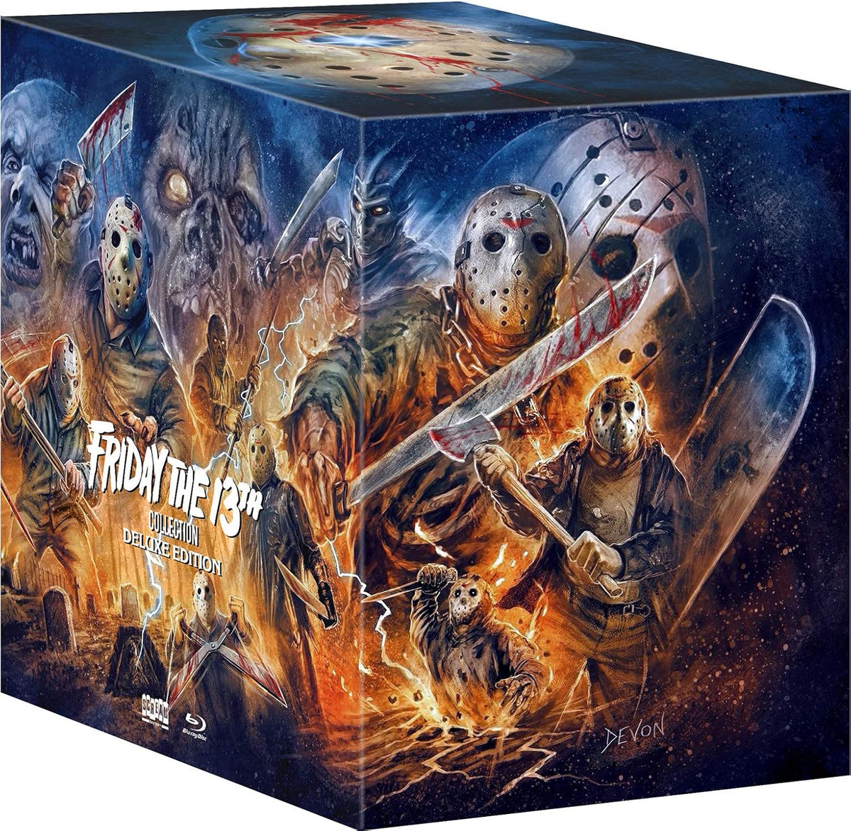 Friday the 13th Collection (Deluxe Box Set) [BluRay]