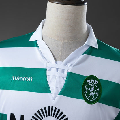 Sporting CP Home Jersey 2018-19 Retro Football Kit Soccer Jersey