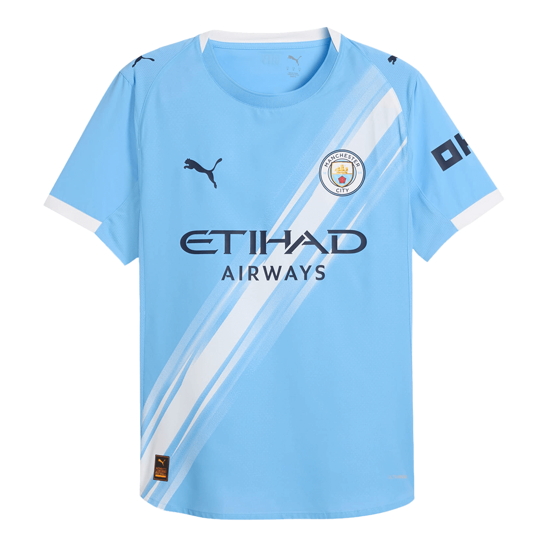 REIJNDERS #4 Mens Manchester City Home Jersey 2025/26 - Player Version (Slim Fit)