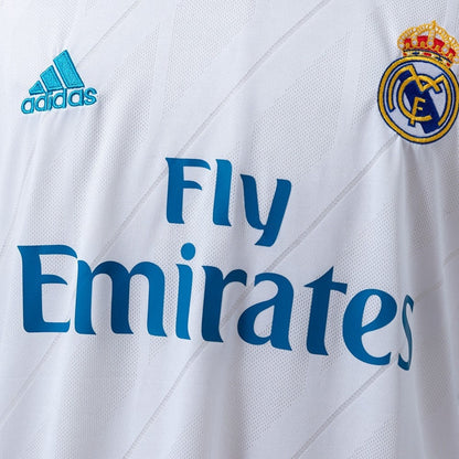 Real Madrid Jersey 2017/18 Home Retro Football Kit
