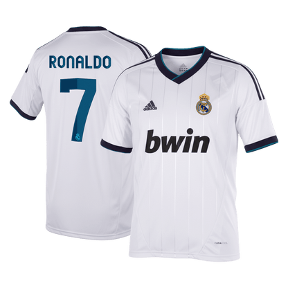 Retro RONALDO #7 2012/13 Mens Real Madrid Home Jersey