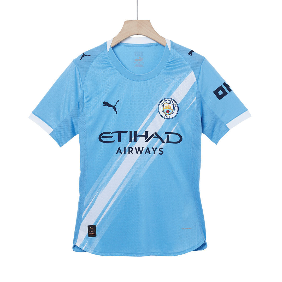 REIJNDERS #4 Mens Manchester City Home Jersey 2025/26 - Player Version (Slim Fit)