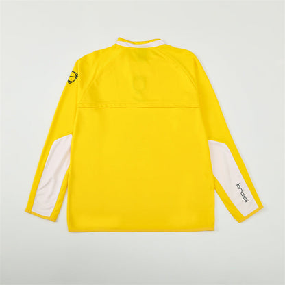 Retro Brazil Training Tracksuits 2002 Football Kit Soccer Jersey