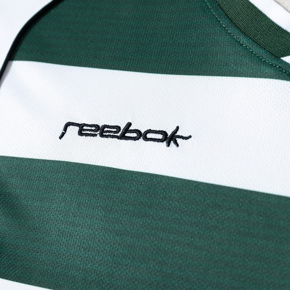 Sporting CP Jersey 2001/03 Home Retro Football Kit Long Sleeves