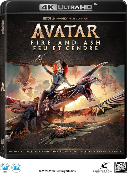 Avatar: Fire and Ash (4K-UHD) [BluRay]