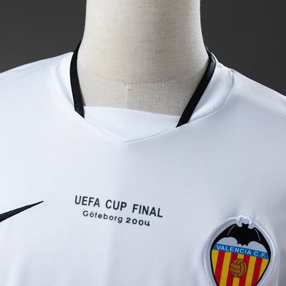 Valencia Jersey 2003-04 Home Retro Football Kit