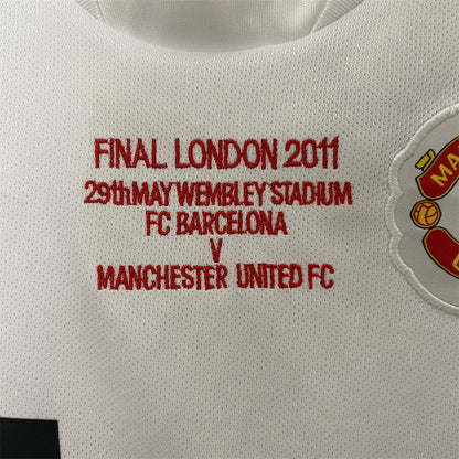 Retro Kids Manchester United Away Jersey 10/11