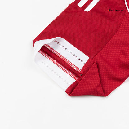 VIRGIL #4 Mens Liverpool Home Jersey 2025/26 - Player Version (Slim Fit)