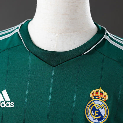 Real Madrid Jersey 2012-13 Third Retro Kit Long Sleeves