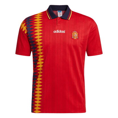 Retro 1994 Mens Spain Home Jersey