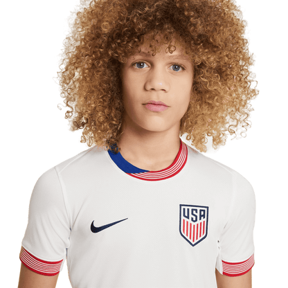 Nike USA 2024 Youth Home Jersey