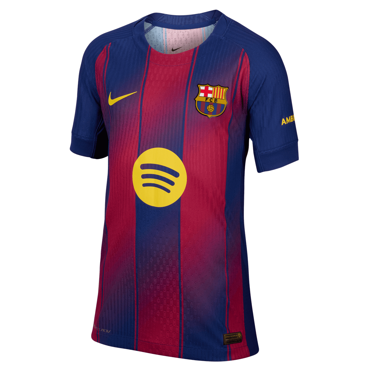 Nike Youth Barcelona Authentic Match Home Stadium Jersey 25/26