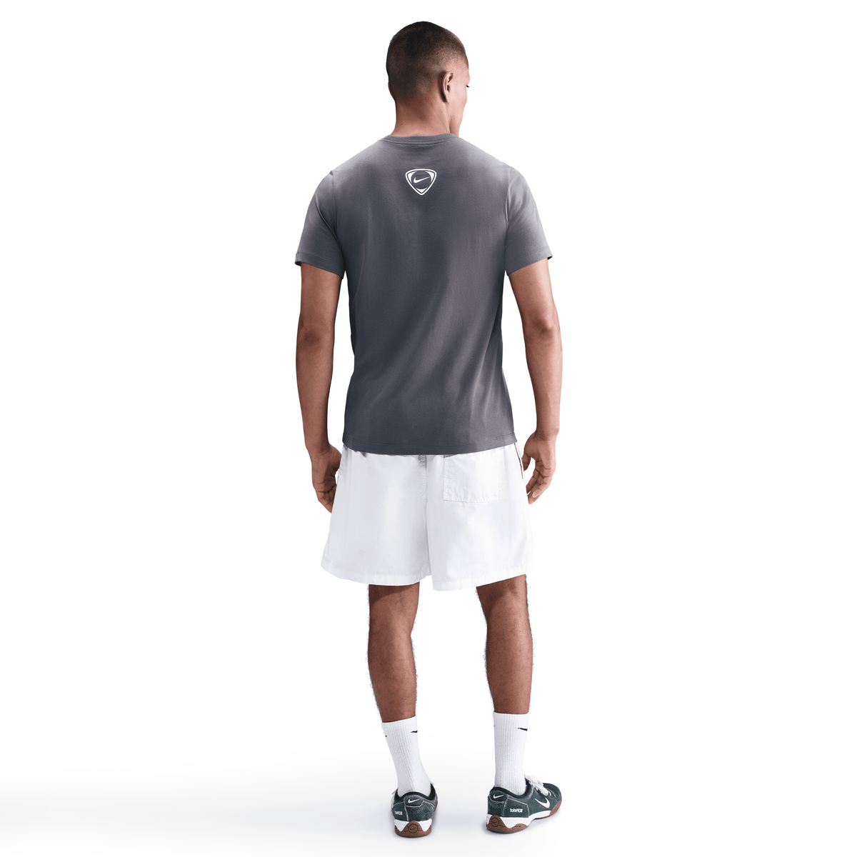 Nike Total 90 Men's Soccer T-Shirt- Lt Graphite/White