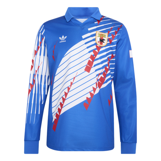 Adidas Japan 1993 Retro Long Sleeve Home Jersey