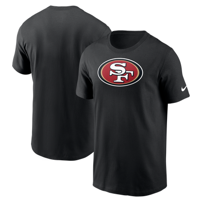 Nike Men's San Francisco 49ers Logo T-Shirt-Black
