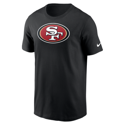 Nike Men's San Francisco 49ers Logo T-Shirt-Black